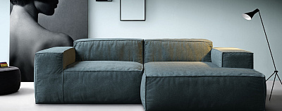 Все про ткань шенилл для дивана-13, Мягкий диван Фри Лаунж